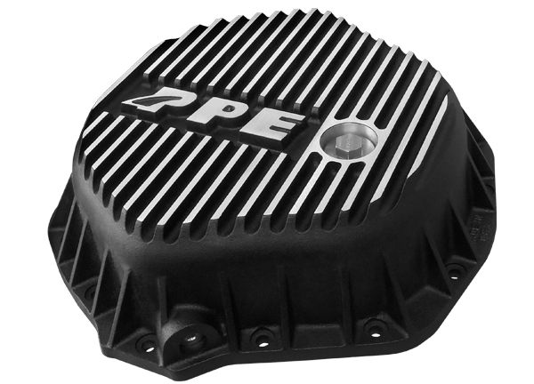 Pacific Engineering PPE Differential Cover Rear - GM 2500 3500 HD 2001-2019  RAM 2500 3500 2003-2018 -Brushed 138051010