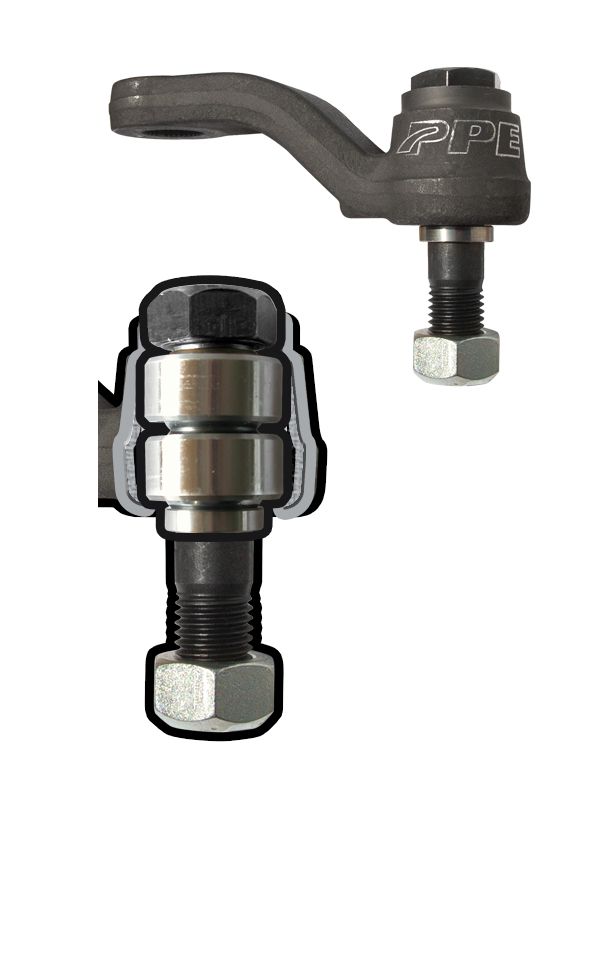 Pacific Engineering PPE Extreme Duty Forged 7 8 Drilled Steering Assembly Kit - GM 2500 3500 HD 2001-2010 158100110