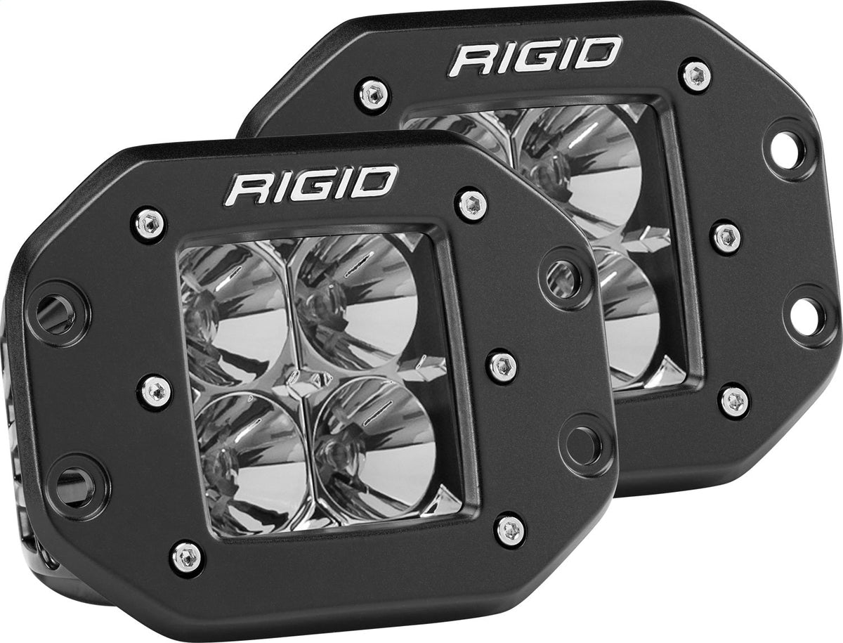 Rigid Industries D-SERIES PRO FLOOD FLUSH MOUNT PAIR | 212113