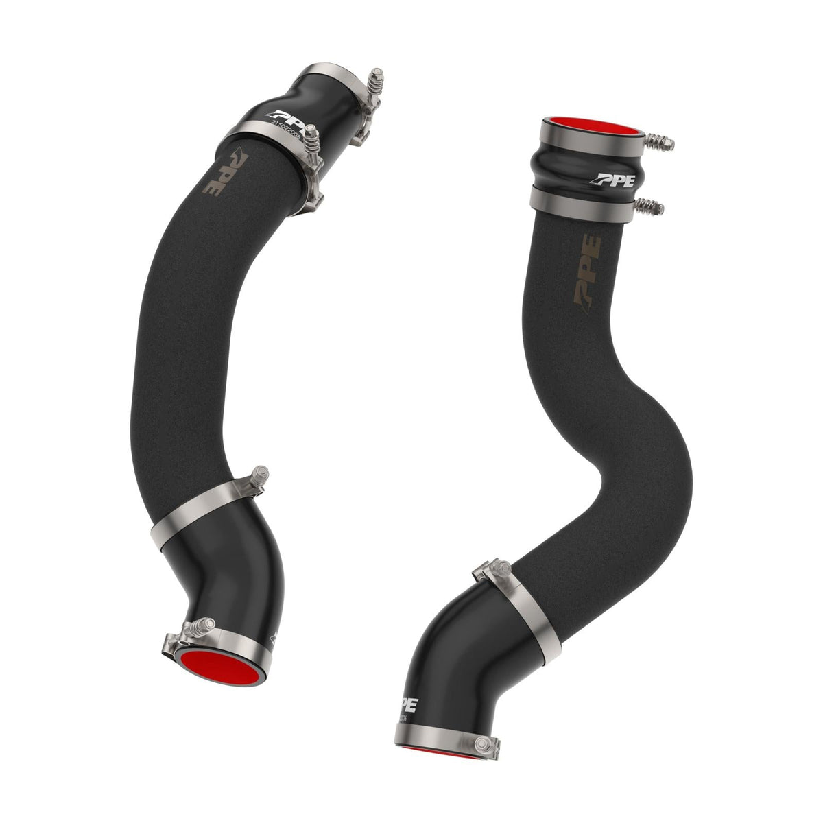 Pacific Engineering PPE Power Intercooler Charge Pipe Kit - Ram 6.7L Cummins 2019-2024 - Black 215022020