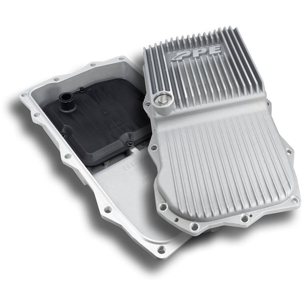 Pacific Engineering PPE Power Transmission Pan Deep - 8HP70 EcoDiesel 1500 Ram - Raw 228053000