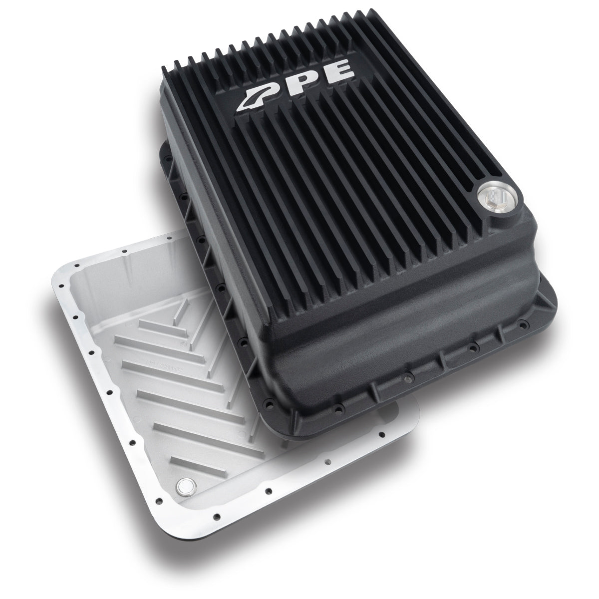 Pacific Engineering PPE Power Aisin AS69RC - Deep Transmission Pan - RAM 3500 2013-2024 - Black 228053220