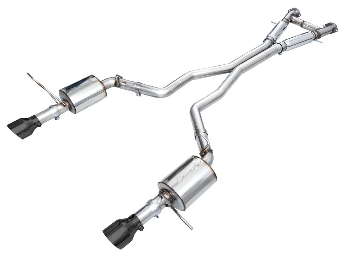 Awe Tuning AWE Touring Edition Exhaust for Dodge Durango 6.4  6.2 SC - Diamond Black Tips 3015-33952