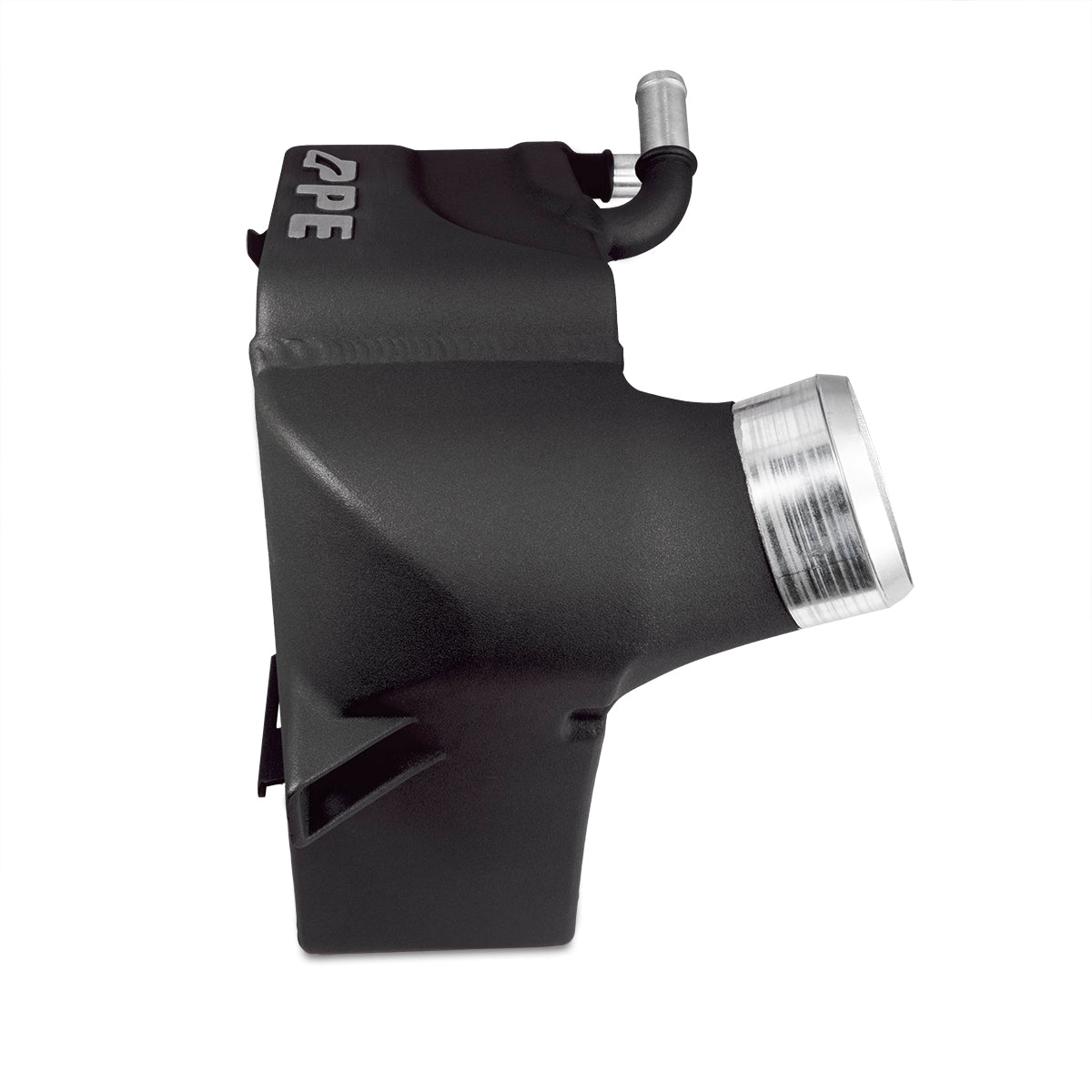 Pacific Engineering PPE Air to Water Intercooler Kit - Ford 6.7L Power Stroke 2011-2026 - Black I C - Polished Pipes 315045120