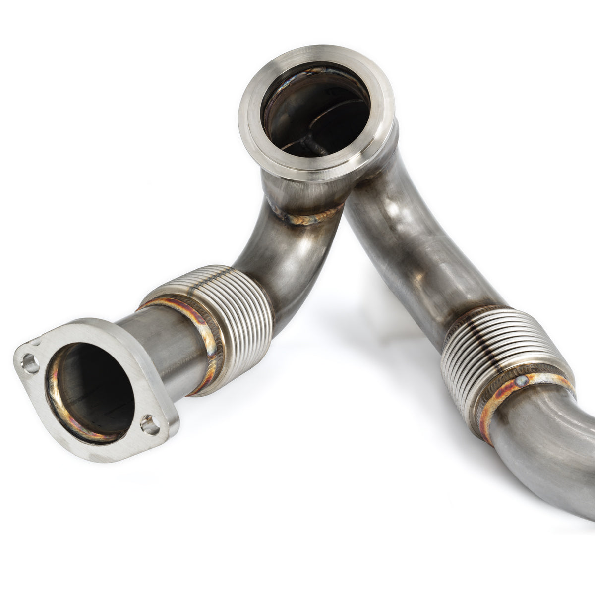 Pacific Engineering PPE OEM Performance Up-Pipes - Ford 6.0L Power Stroke 2003.5-2004 use with round EGR cooler 316119503