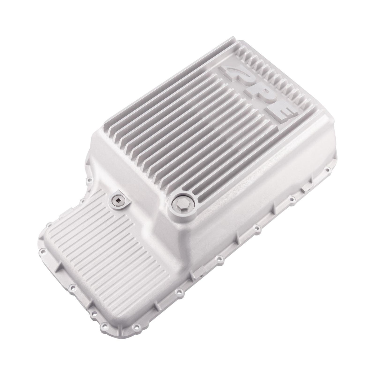 Pacific Engineering PPE Power 10R140 Deep Transmission Pan - Ford F-250 350 450 550 600 Gas Diesel 2020-2026 - Step Bottom - Raw 328053400