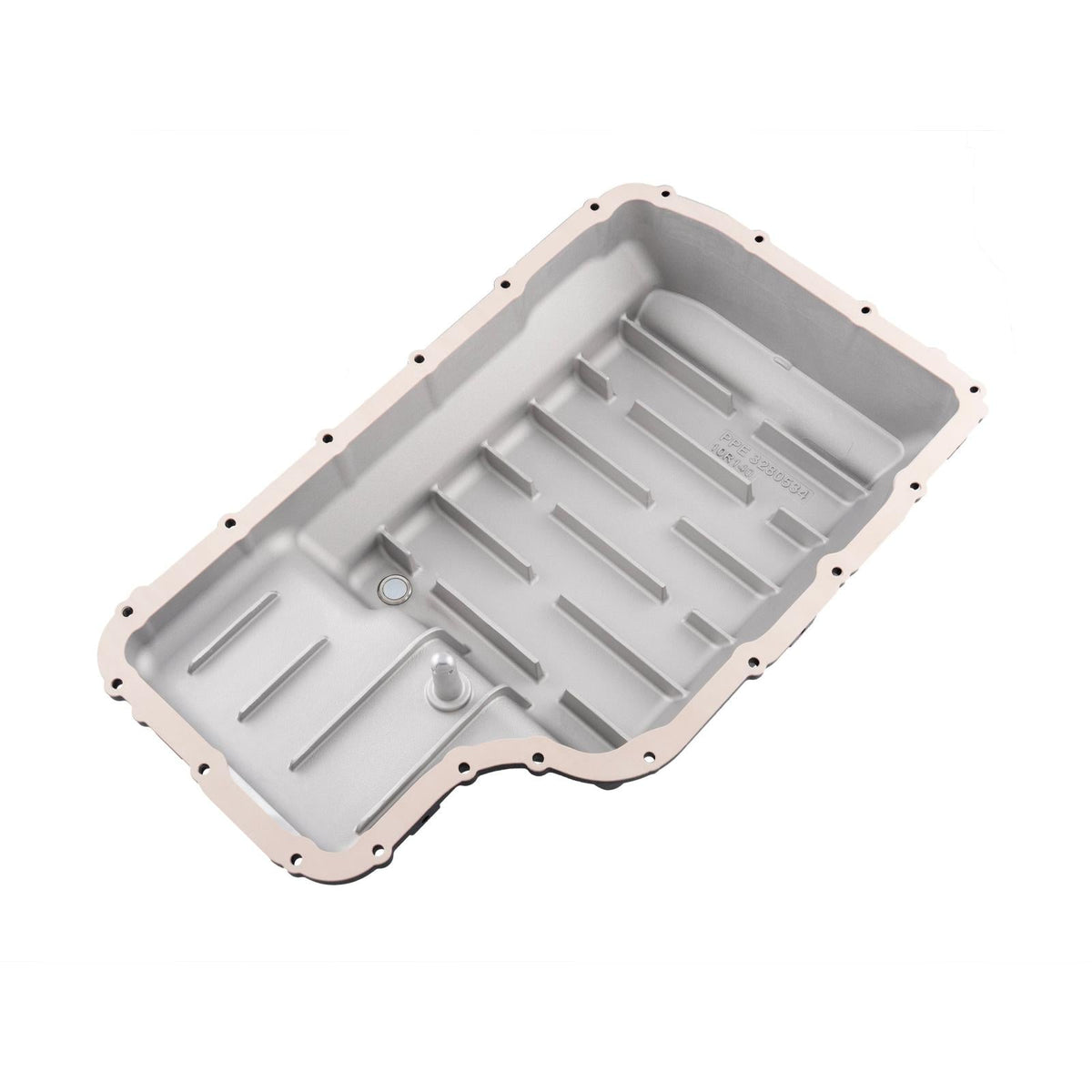Pacific Engineering PPE Power 10R140 Deep Transmission Pan - Ford F-250 350 450 550 600 Gas Diesel 2020-2026 - Brushed 328053410
