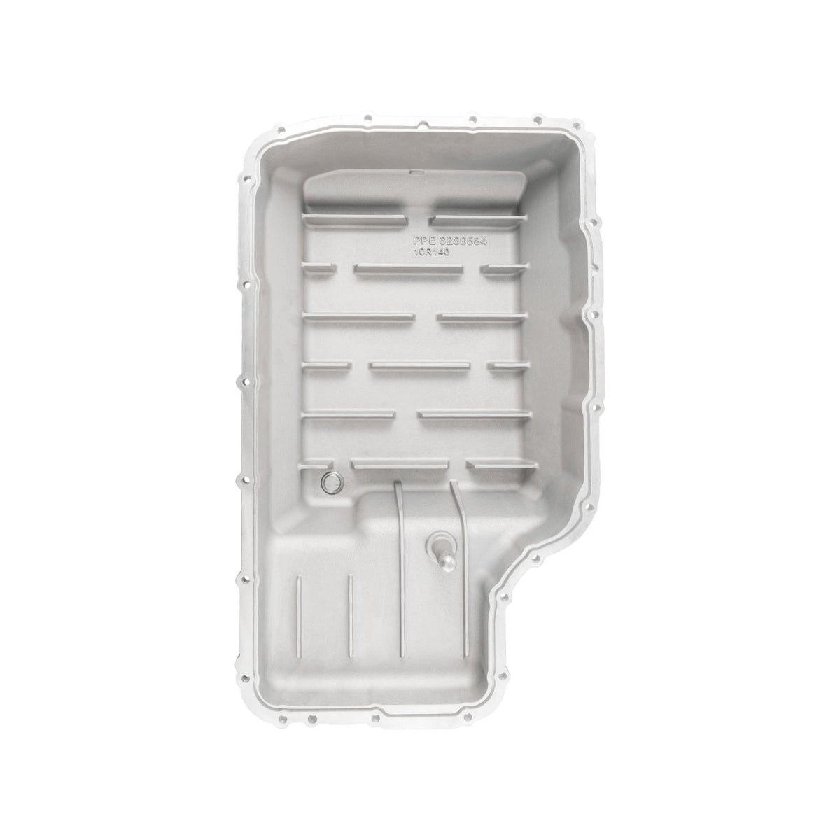 Pacific Engineering PPE Power 10R140 Deep Transmission Pan - Ford F-250 350 450 550 600 Gas Diesel 2020-2026 - Brushed 328053410