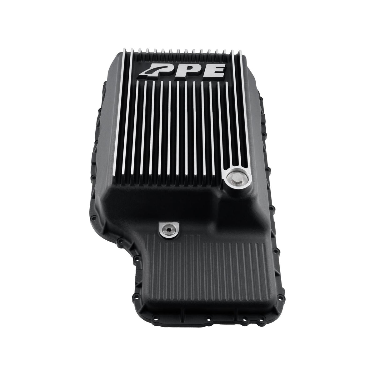 Pacific Engineering PPE Power 10R140 Deep Transmission Pan - Ford F-250 350 450 550 600 Gas Diesel 2020-2026 - Brushed 328053410