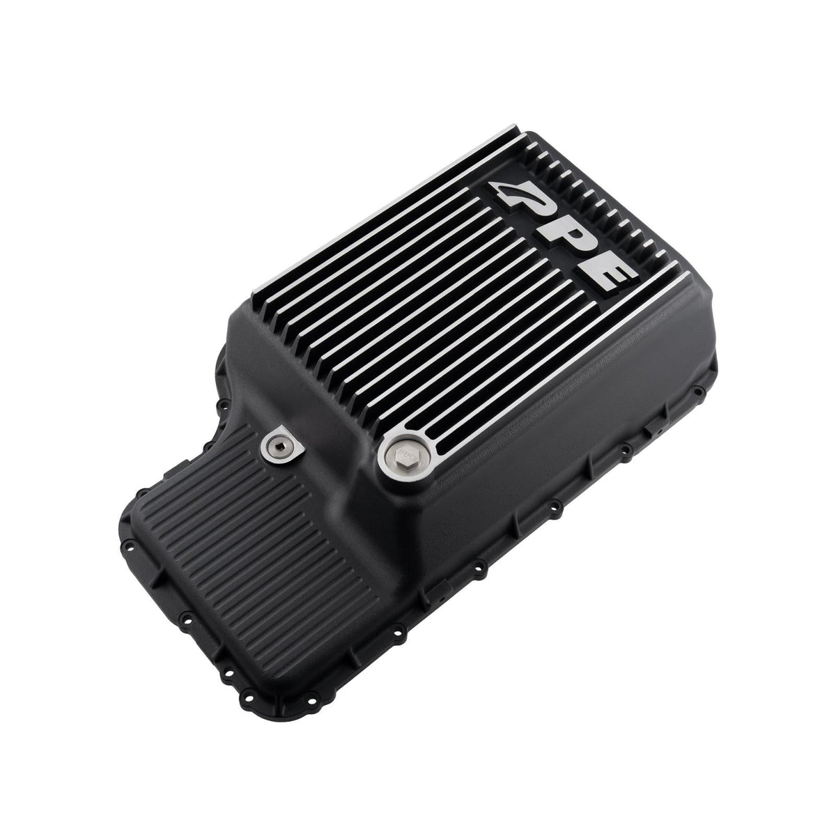 Pacific Engineering PPE Power 10R140 Deep Transmission Pan - Ford F-250 350 450 550 600 Gas Diesel 2020-2026 - Brushed 328053410