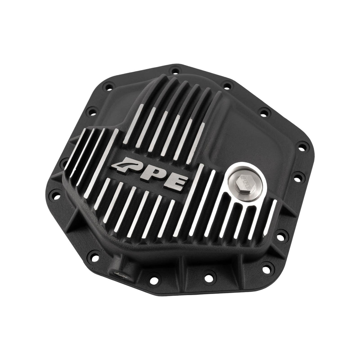 Pacific Engineering PPE Differential Cover Front - Ford Super Duty M235 2023-2026 - Brushed 338041510