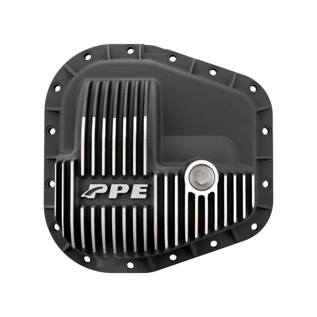 Pacific Engineering PPE Power Differential Cover Rear - Sterling 11.6 - Ford 6.7L Power Stroke HO 2023 and Later - Brushed 338052210