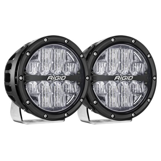 Rigid Industries 360-SERIES 6 OFF-ROAD LAMP DRIVE BEAM RGBW BACKLIGHT SET/2 | 36411