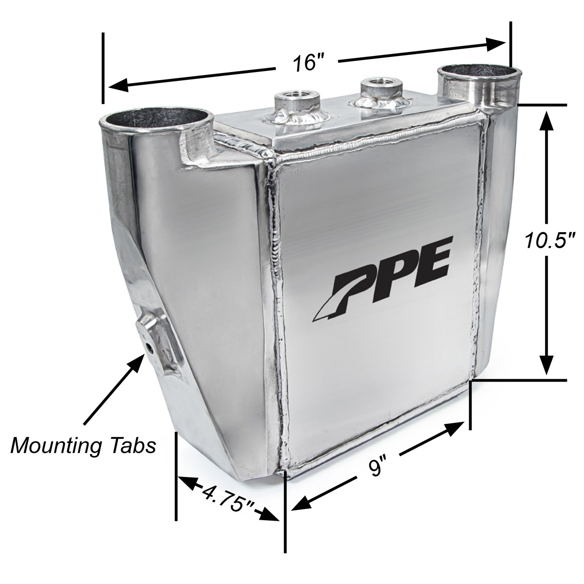 Pacific Engineering PPE Performance Air-to-Water Intercooler - 3.0 Duct 415040300