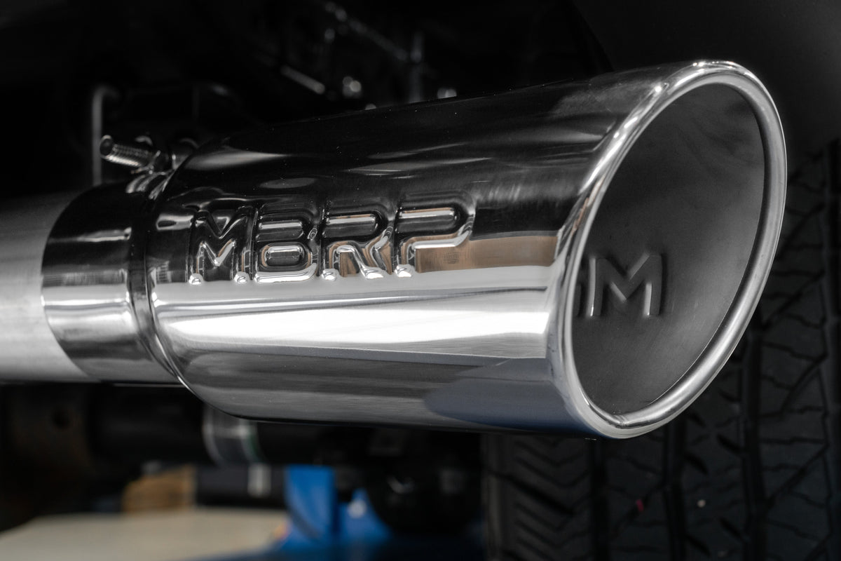MBRP 2021 2026 Ford F-150 2.7L 3.5L EcoBoost 5.0L T304 Stainless Steel 3 Cat-Back Single Side | S5211304