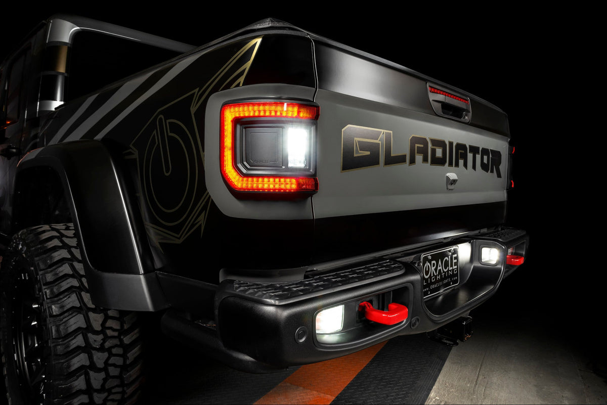 Oracle Lighting Flush Mount LED Tail Lights for Jeep Gladiator JT | 5882-504