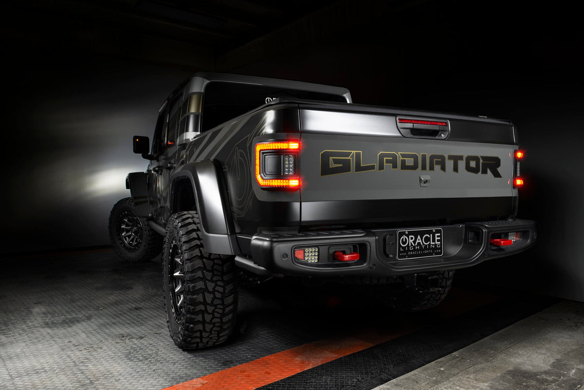 Oracle Lighting Flush Mount LED Tail Lights for Jeep Gladiator JT | 5882-504