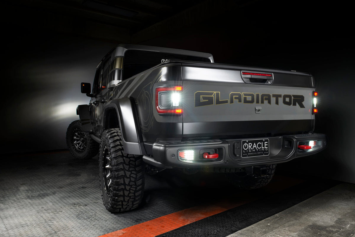 Oracle Lighting Flush Mount LED Tail Lights for Jeep Gladiator JT | 5882-504