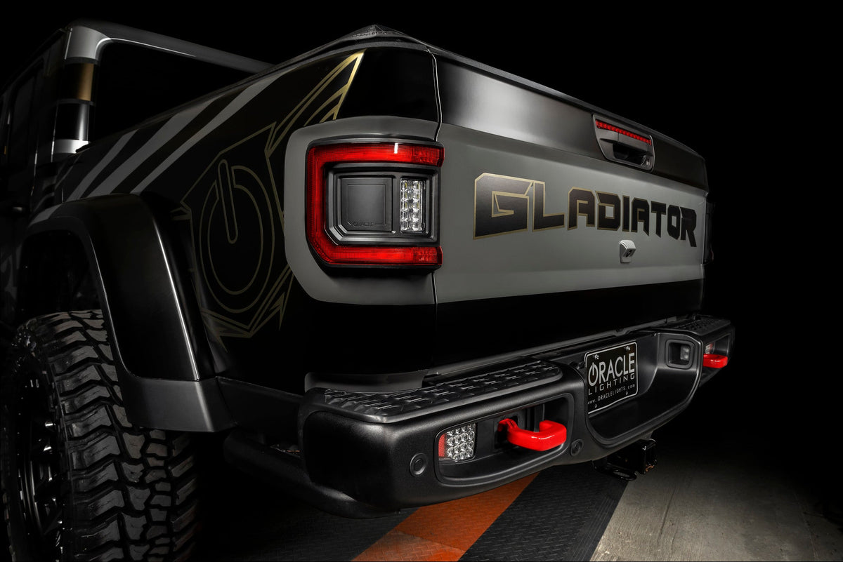 Oracle Lighting Flush Mount LED Tail Lights for Jeep Gladiator JT | 5882-504