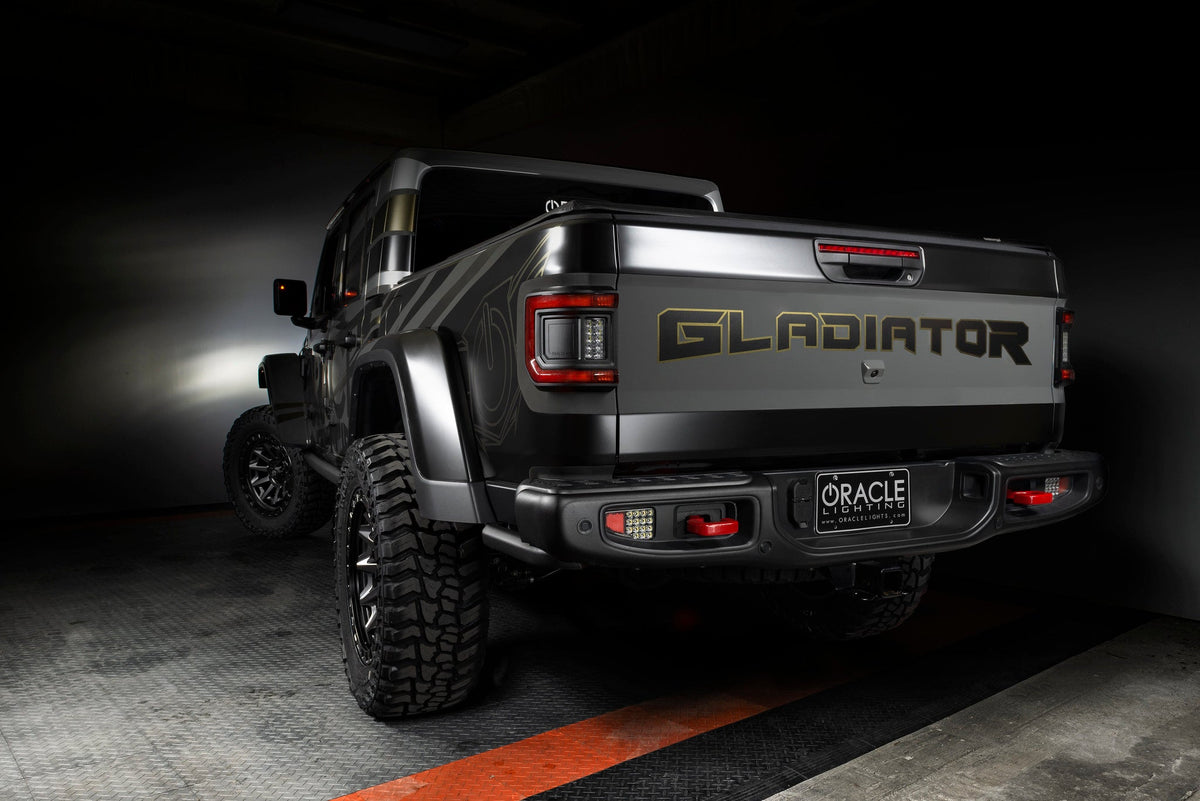 Oracle Lighting Flush Mount LED Tail Lights for Jeep Gladiator JT | 5882-504