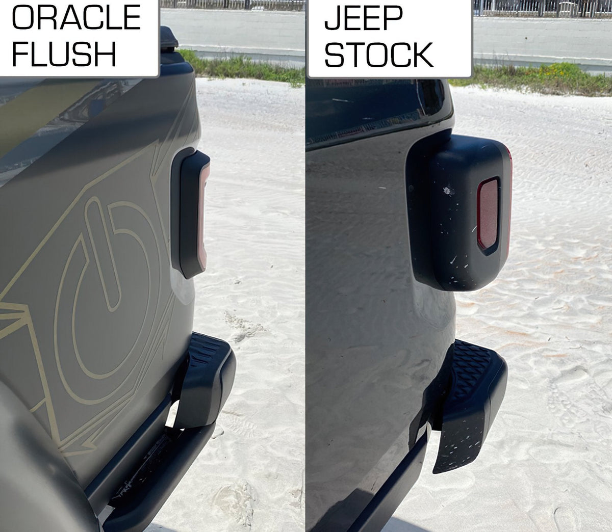 Oracle Lighting Flush Mount LED Tail Lights for Jeep Gladiator JT | 5882-504