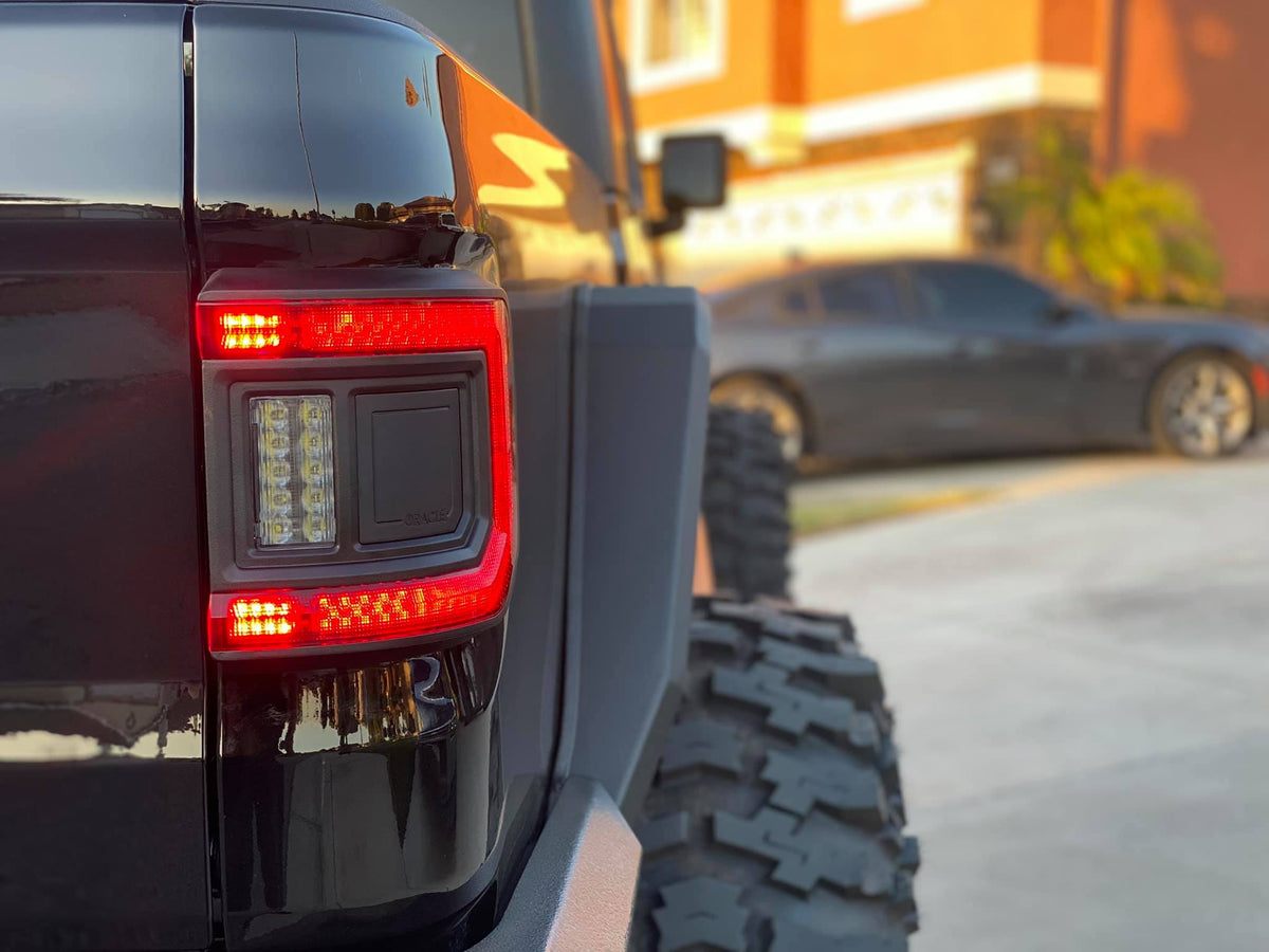 Oracle Lighting Flush Mount LED Tail Lights for Jeep Gladiator JT | 5882-504
