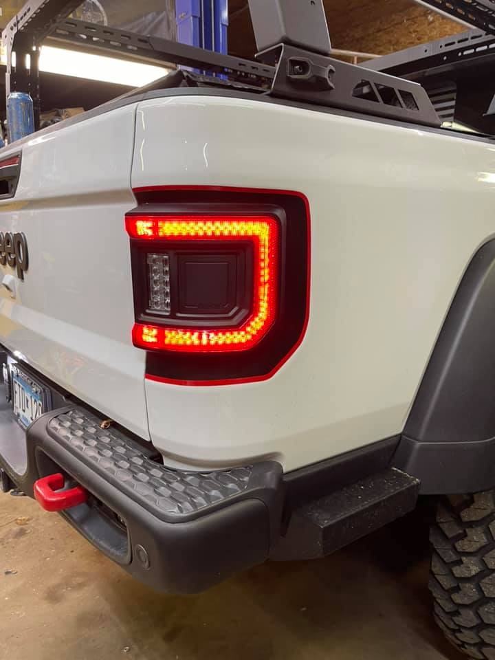 Oracle Lighting Flush Mount LED Tail Lights for Jeep Gladiator JT | 5882-504