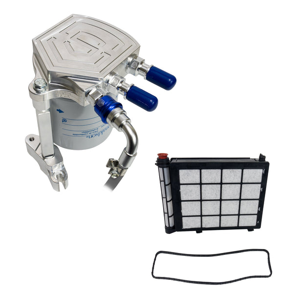 S&S Diesel S S Diesel Motorsport Ford 6.7L Fuel Leak Prevention Kit Plus (2017-2026) 6.7F17-LPK-PLUS