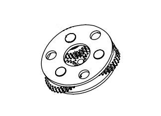 Warn WARN CARRIER ASSEMBLY STAGE 1 61739 | 61739