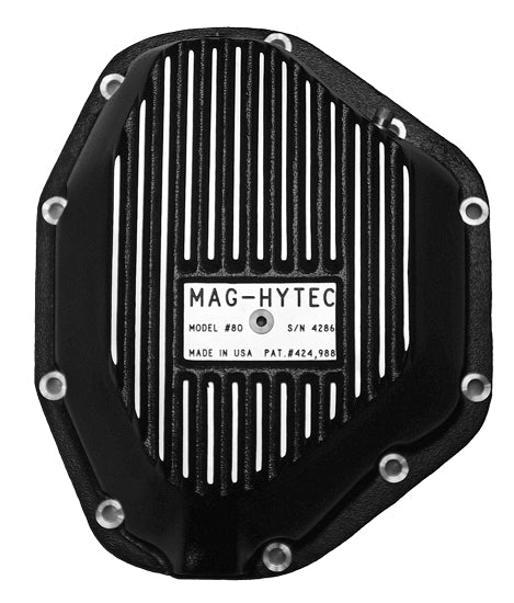 Mag-Hytech Dodge 94 to 02 - 2500 / Five-speed trucks 3500 / All trucks (4X2 Dodge needs Spacer block for Sway bar) 8 quart capacity Bolt sizes 3/8 - 16 x 1 Ford Super Duty 99 and up F350 and F450 Dually | DANA80