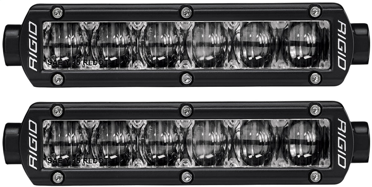 Rigid Industries SR-SERIES SAE J583 6 INCH FOG LIGHT PAIR | 906703