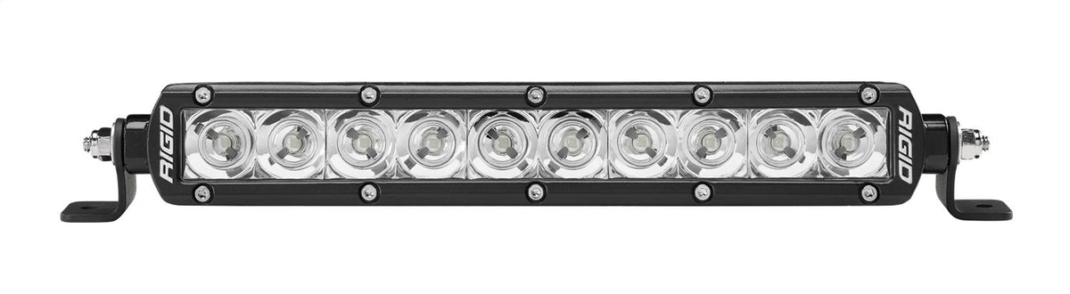 Rigid Industries SR-Series PRO LED Light, Flood Optic, 10 Inch, Black Housing - 910113