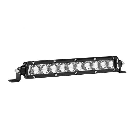 Rigid Industries SR-Series PRO LED Light, Flood Optic, 10 Inch, Black Housing - 910113