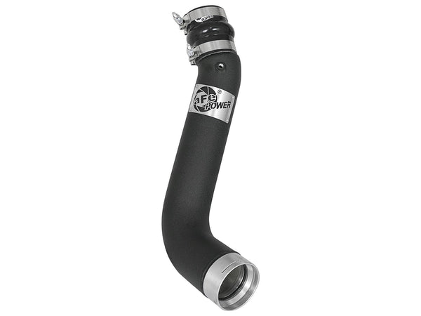 aFe Power GM Diesel Trucks 17-19 V8-6.6L td L5P BladeRunner 3 IN Aluminum Cold Charge Pipe Black 46-20339-B