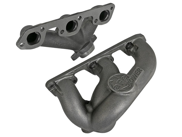 aFe Power Jeep Wrangler JK 07-11 V6-3.8L BladeRunner Ported Ductile Iron Exhaust Manifold | 46-40114