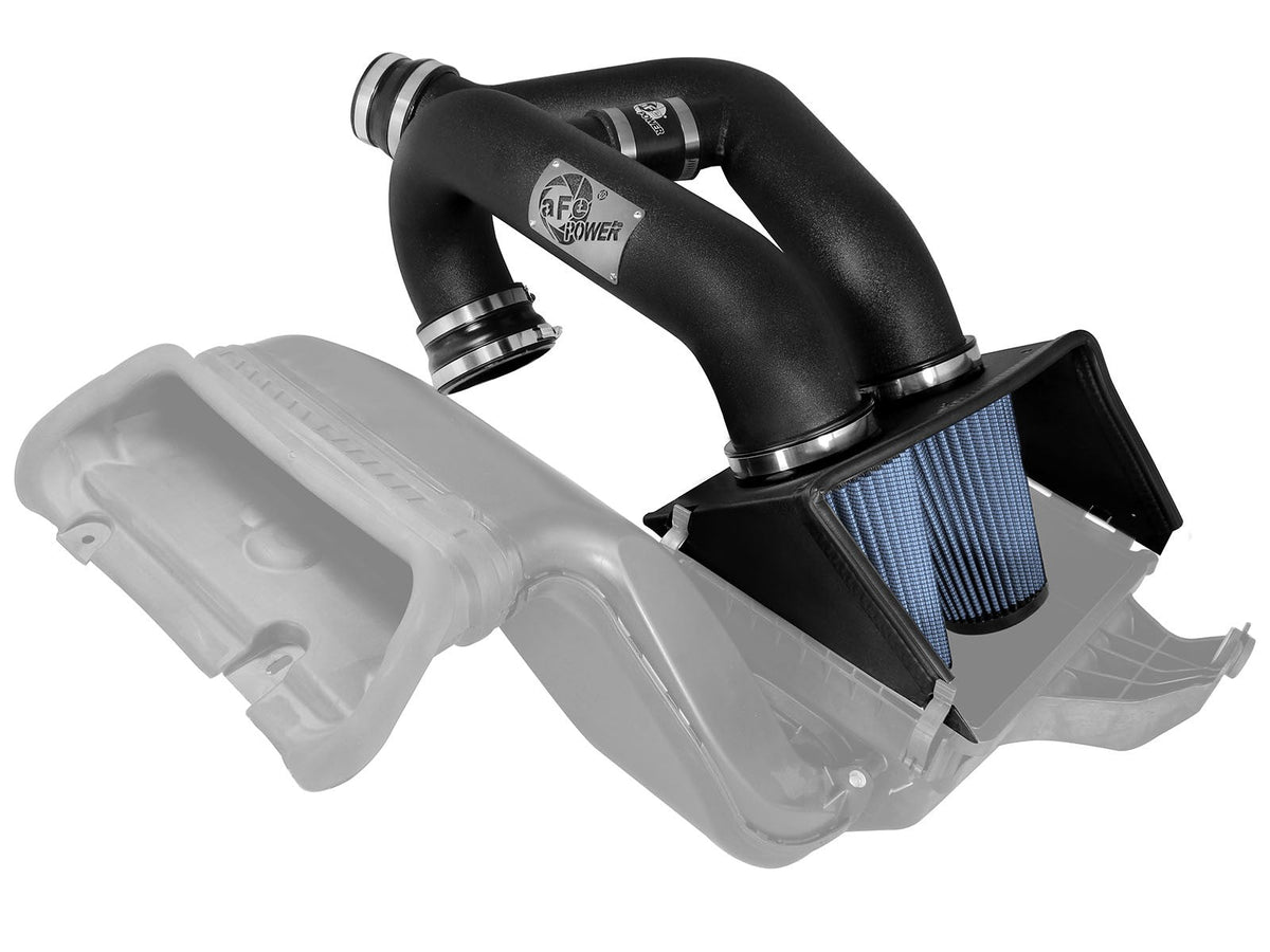 aFe Power Ford F-150 15-26 V6-2.7L tt 15-16 V6-3.5L tt Rapid Induction Cold Air Intake System w Pro 5R Filter | 54-12642-1B