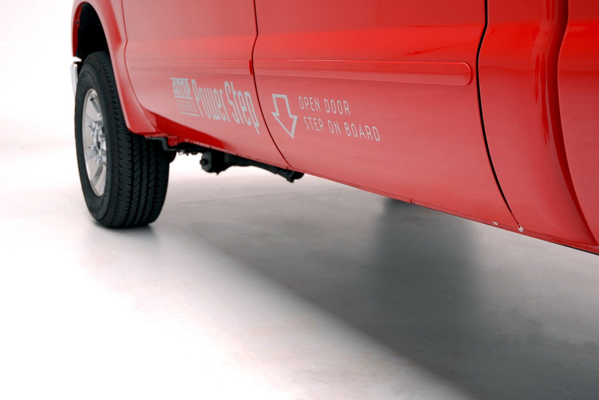 AMP Research AMP 1999 2001 FORD F-250 SUPER DUTY BLACK POWERSTEP 75104-01A