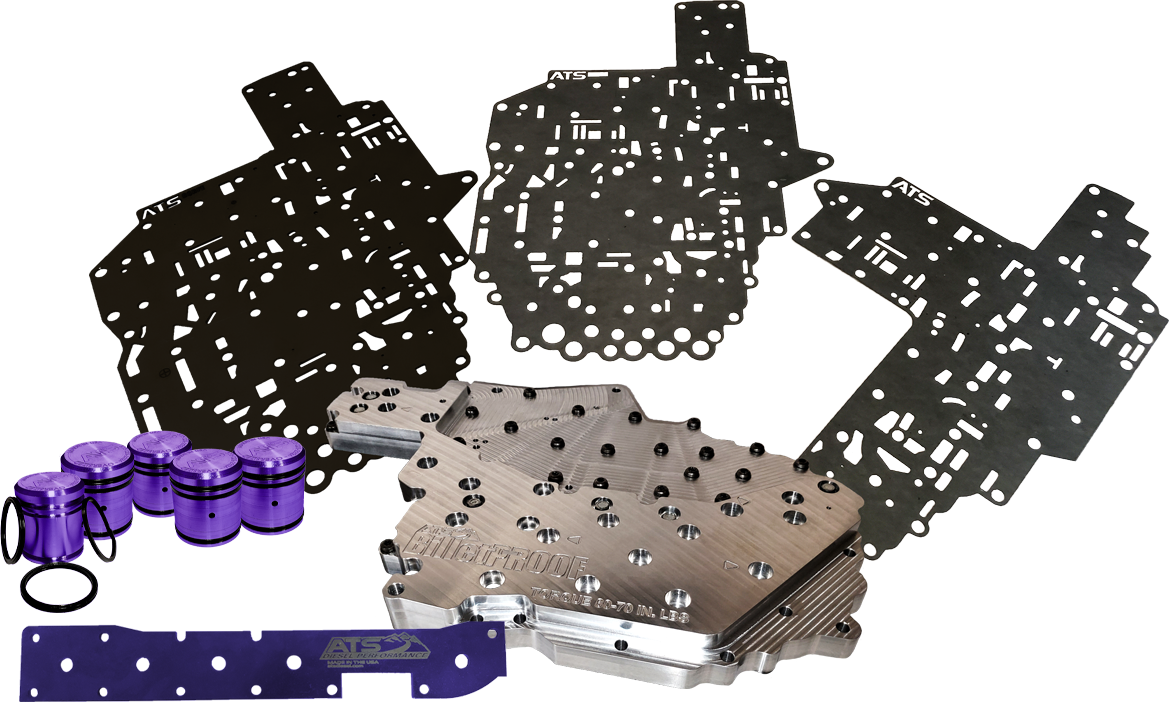 ATS Diesel Performance ATS 68Rfe Billet Channel Plate Kit Fits 2019 6.7L Cummins 303-007-2464 | 303-007-2464
