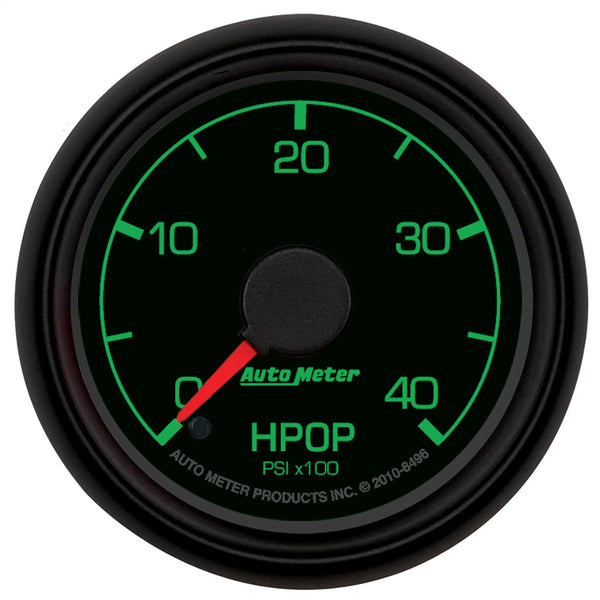 Autometer GAUGE HIGH PRESS OIL PUMP 2 1/16 IN 4KPSI STEPPER MOTOR FORD FACTORY MATCH | 8496