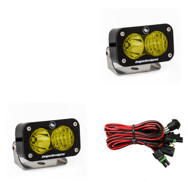 Baja Designs Baja Designs S2 Pro Pair Driving Combo LED Amber 487813 | 487813
