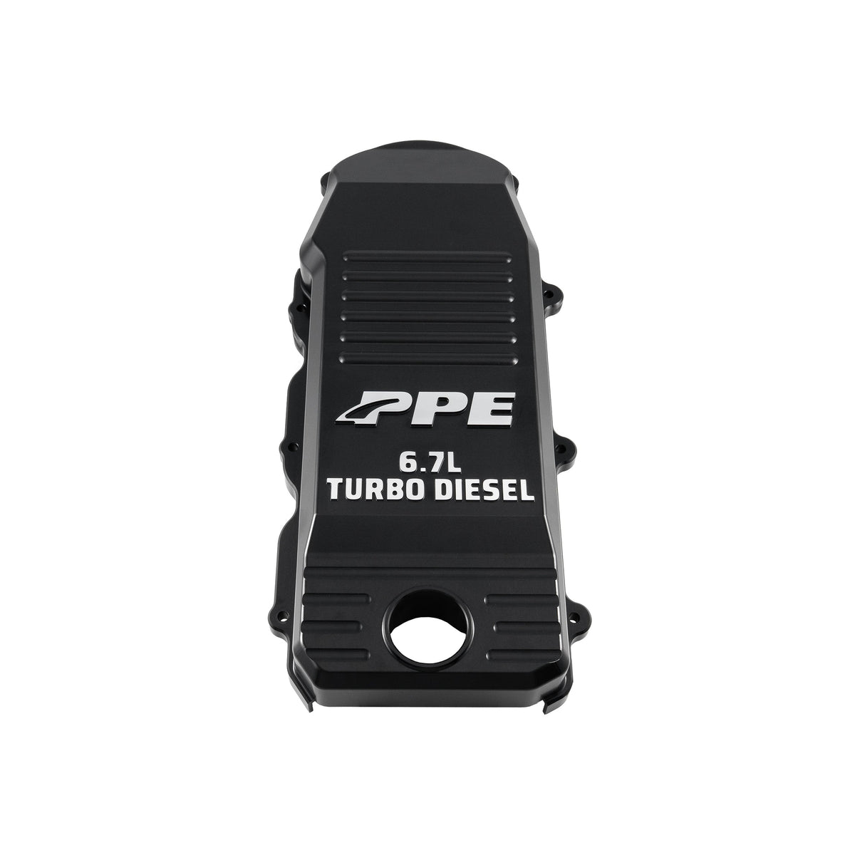 Pacific Engineering PPE Billet Upper CCV Cover - RAM 6.7L Cummins - Black Anodize 218020120 | 218020120