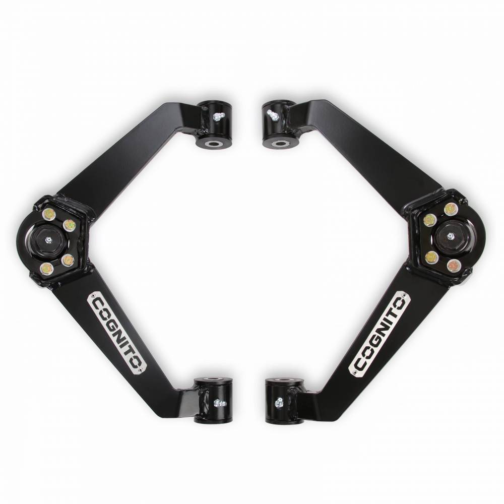 Cognito Motorsports Cognito Ball Joint SM Series Upper Control Arm Kit Without Dual Shock Mounts For 01-10 Silverado Sierra 1500HD-3500HD 01-13 GM 2500 SUVS 03-09 Hummer H2 | 110-90290