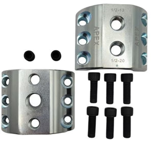 Apex Chassis Apex Chassis LLC - Stabilizer Clamp 2 ID Zinc Universal - Includes hardware for Fox ATS Standard Falcon DC2.0-Z | DC2.0-Z