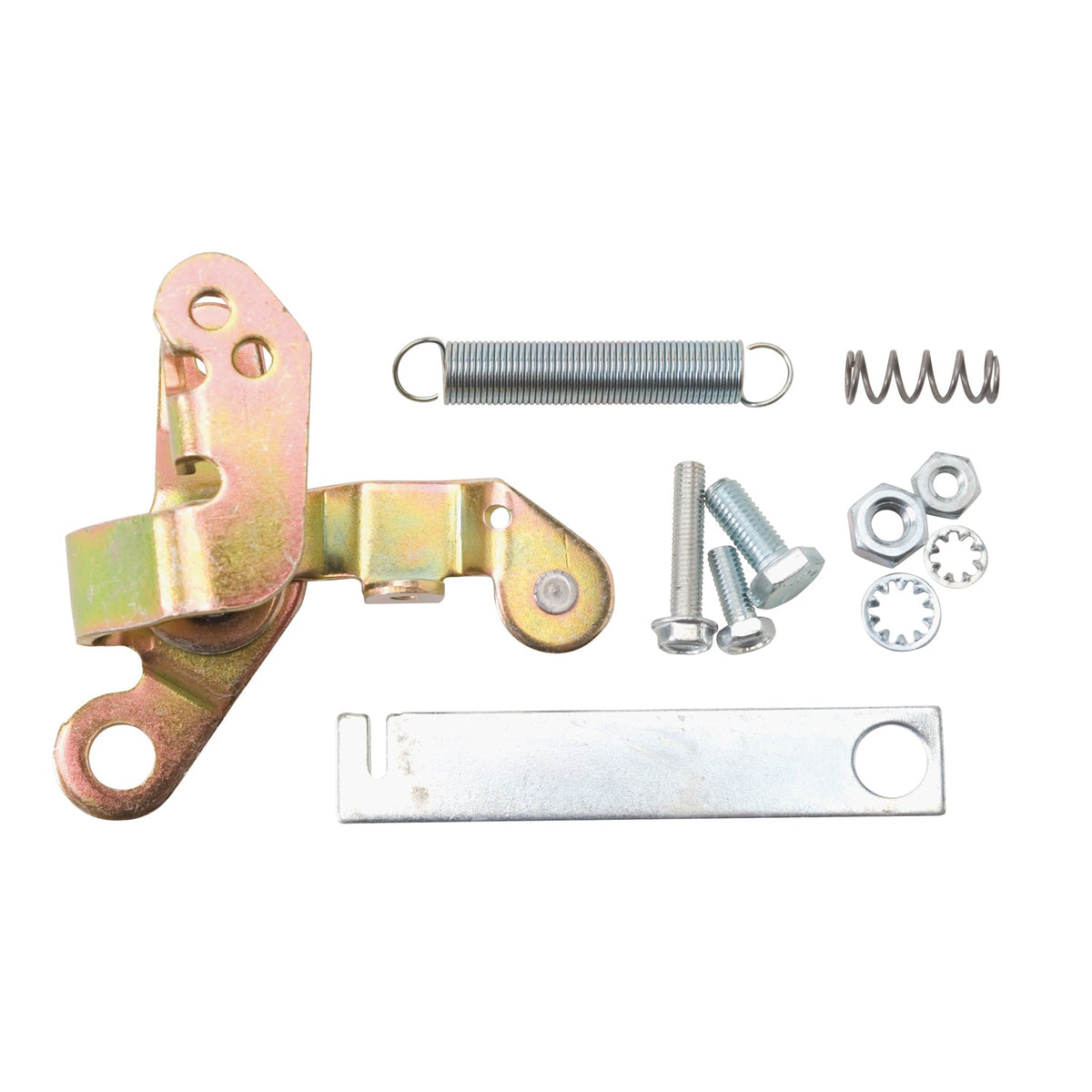 Edelbrock FORD THROTTLE LEVER ADAPTER IN GOLD FINISH FOR 1968 AND LATER 1483