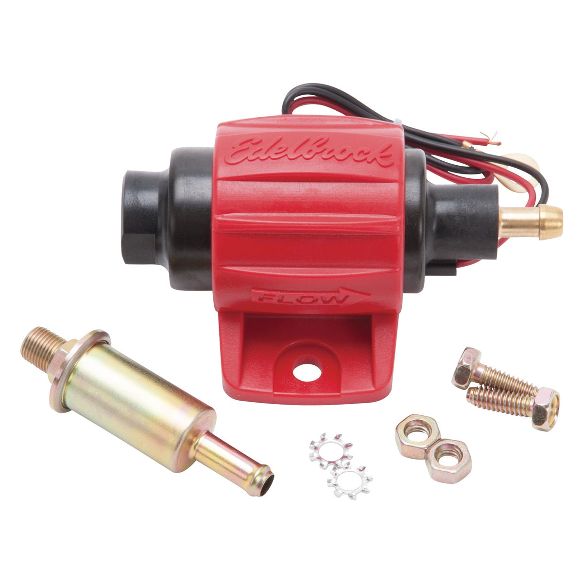 Edelbrock UNIVERSAL MICRO ELECTRIC FUEL PUMP - 38 GPH  144 LPH (GASOLINE E85) 17301