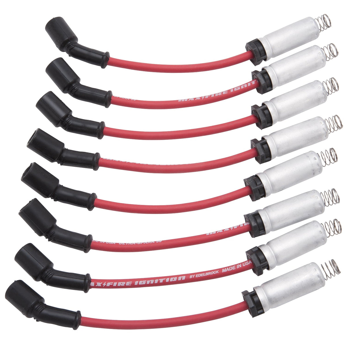 Edelbrock MAX-FIRE ENGINE SPECIFIC (ULTRA-SPARK 50) HIGH PERFORMANCE SPARK PLUG WIRE SET 22716