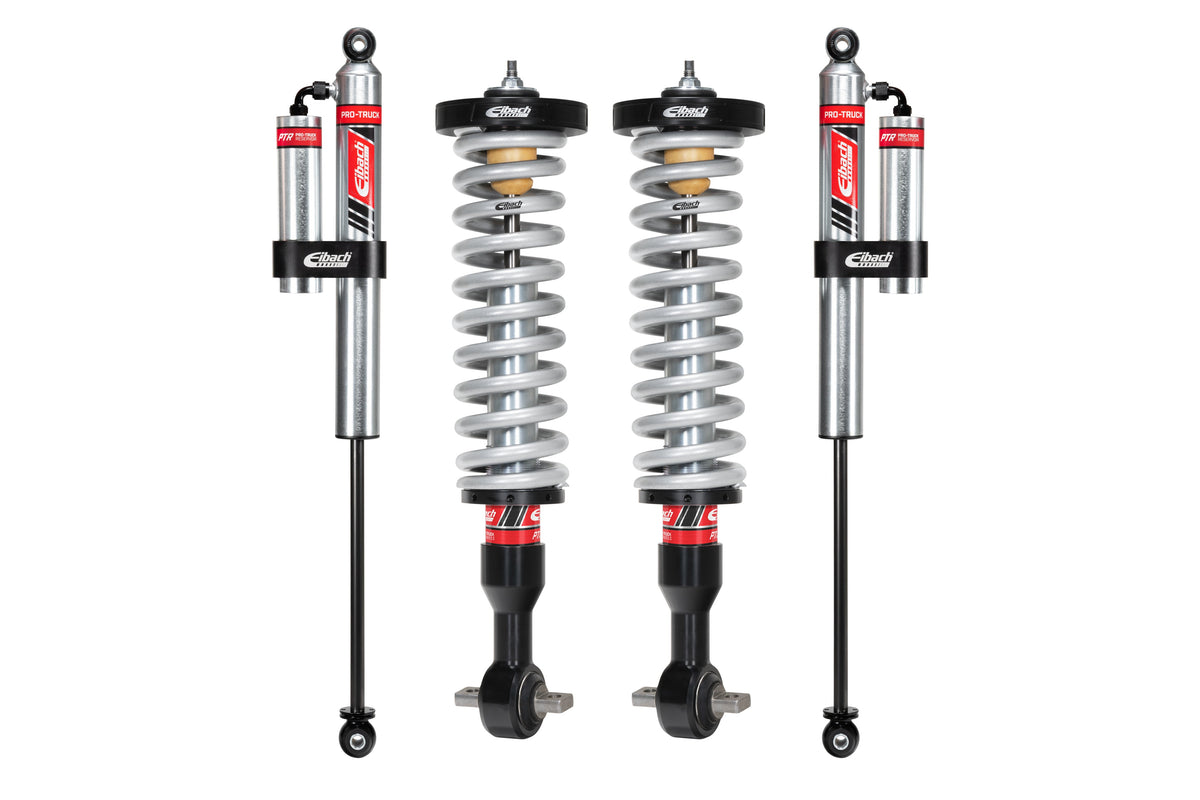 Eibach PRO-TRUCK Coil Over System Reservoir Pair of Front Coilovers Rear Reservoir Shocks | E86-35-035-02-22