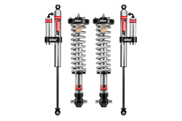 Eibach PRO-TRUCK Coil Over System Reservoir Pair of Front Coilovers Rear Reservoir Shocks | E86-35-037-02-22