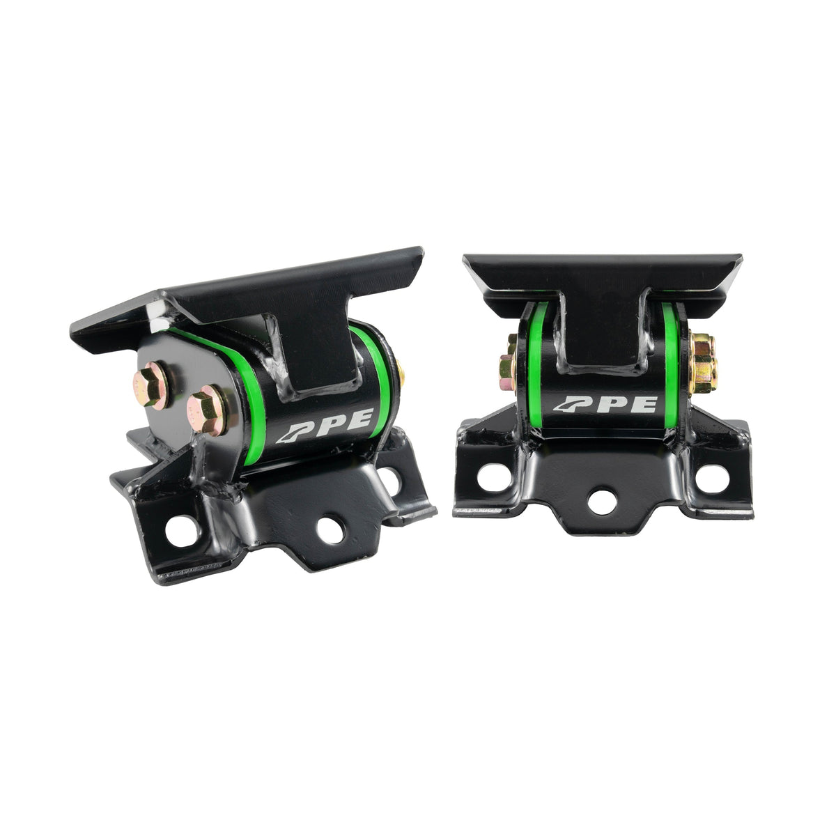 Pacific Engineering PPE Engine Mount Kit (Pair) - 50 Hardness - GM 6.6L Duramax 2500 3500 HD 2011-2016 - Green Silicone 168032150