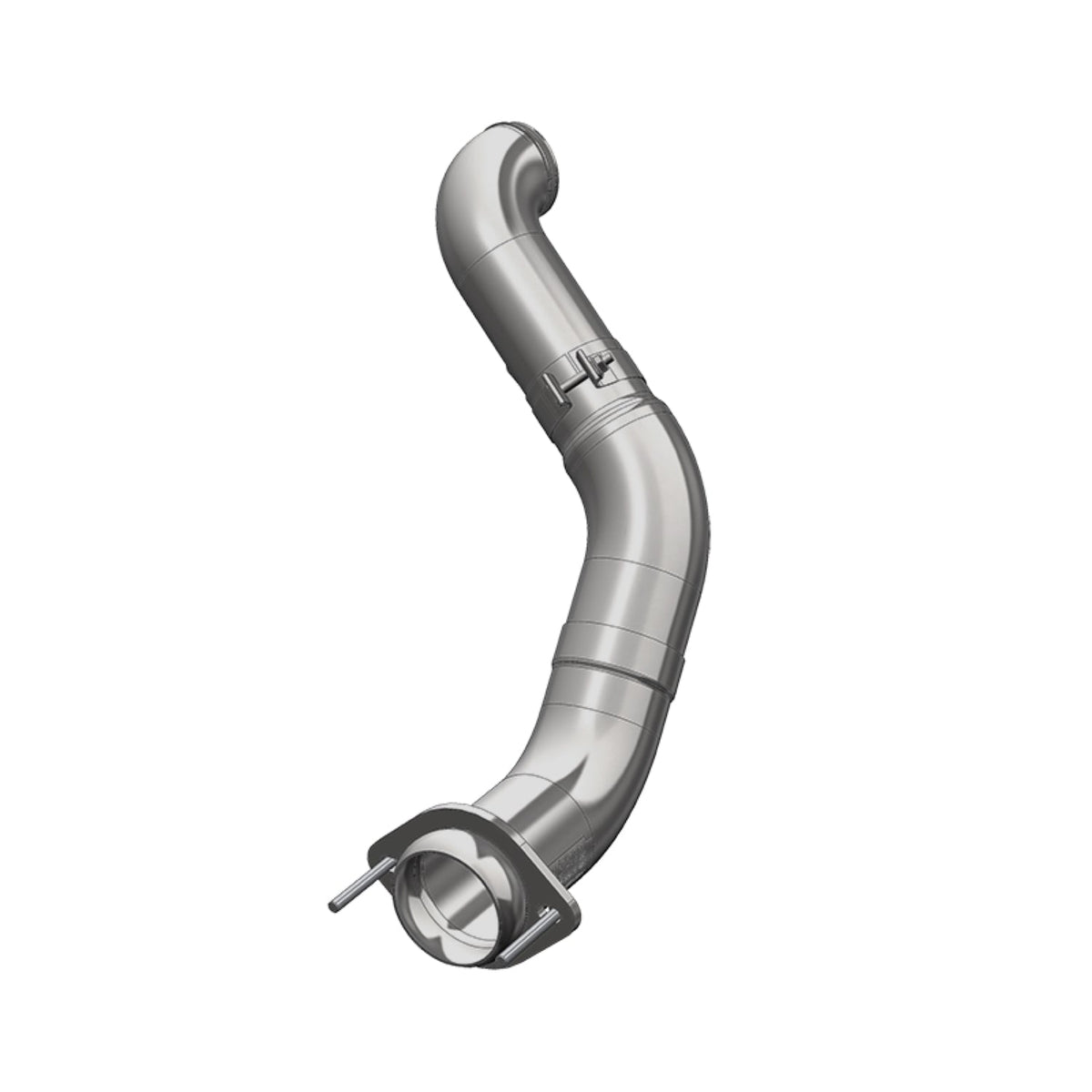 MBRP 2011 2014 Ford 6.7L Powerstroke Aluminized Steel 4 Turbo Down Pipe; CARB EO # D-763-1 FALCA459
